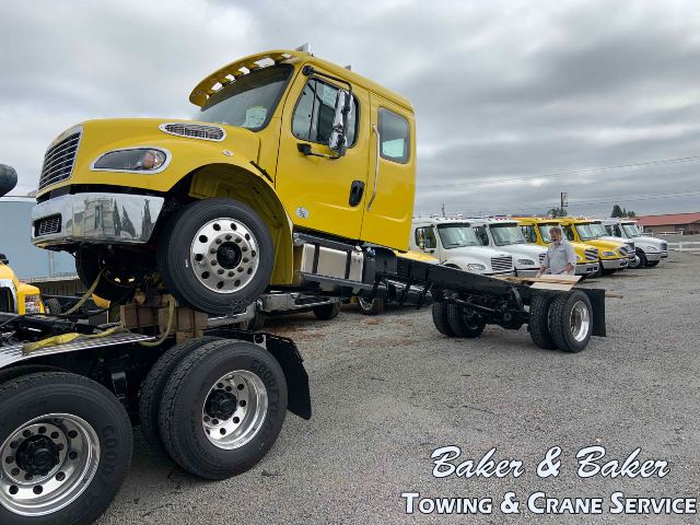 Woodburn semi truck undecking