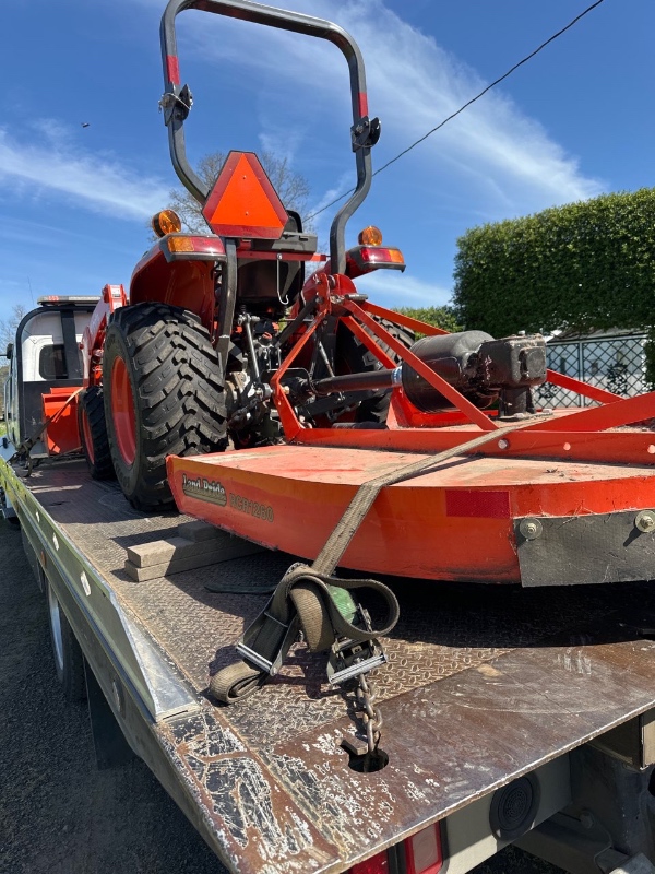 Kubota tractor transport service