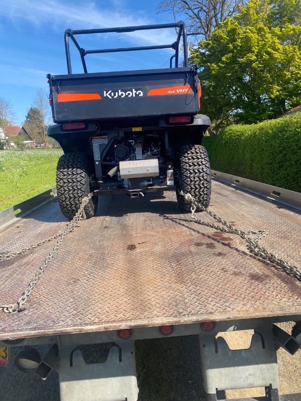 non-road-legal vehicle towing Oregon